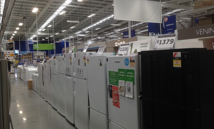 masters appliance display