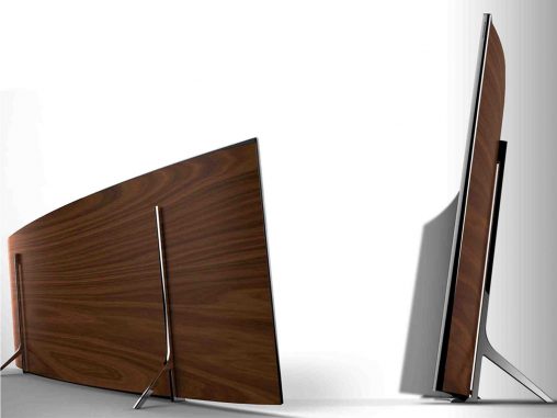 Samsung's 105-inch Curved Ultra HD OLED TV.