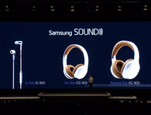 Samsung Sound headphone range