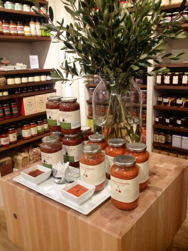 Williams-Sonoma also sells a selection of food, cupcake mixes, sauces, hibiscus flowers. 